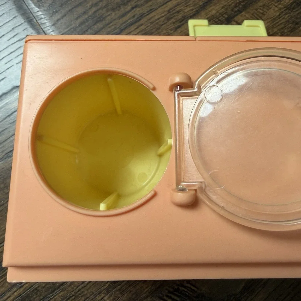 Playskool Dollhouse Washing Machine & Dryer‎ Spins W/ Basket Suds Soap Set 1990s